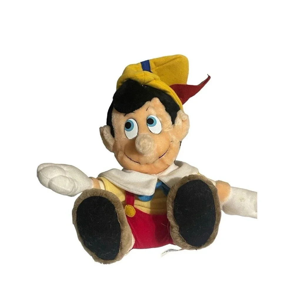 Vintage Disney Pinocchio Movie Plush Sears TCA Group Inc. Stuffed Toy 10”